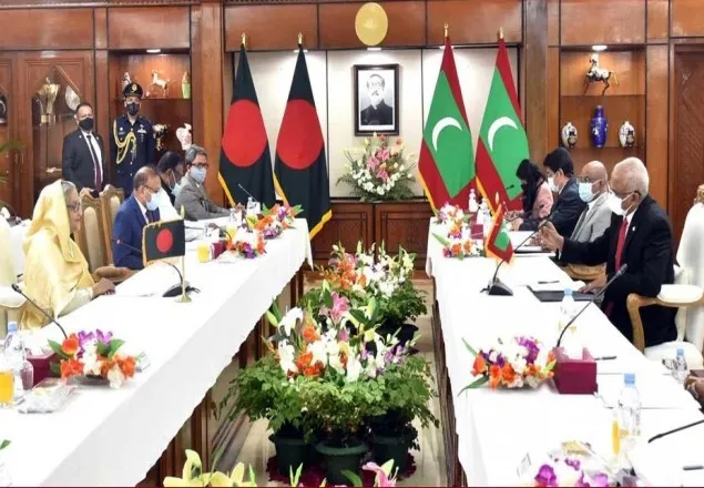 বাংলাদেশ-মালদ্বীপের মধ্যে ৪ সমঝোতা স্মারক সই