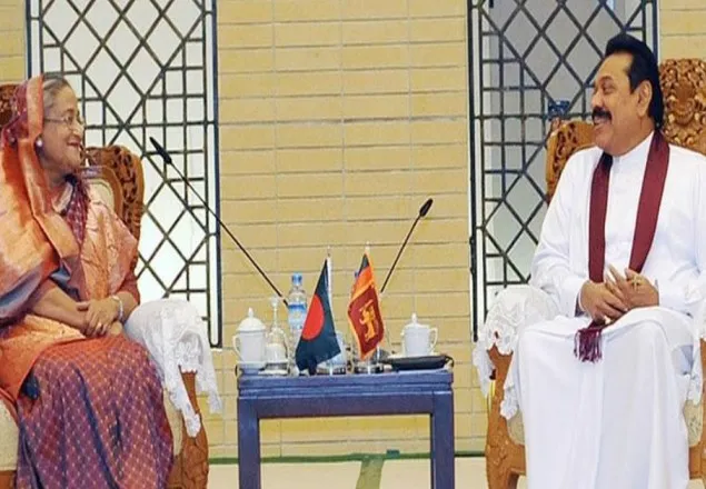 দ্বিপক্ষীয় বৈঠকে শেখ হাসিনা-রাজাপাকসে