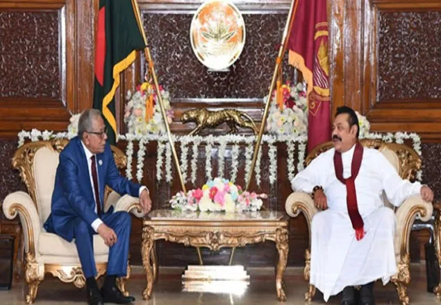 দুই দেশের মধ্যে অভিজ্ঞতা বিনিময়ের ওপর রাজাপাকসের গুরুত্বারোপ