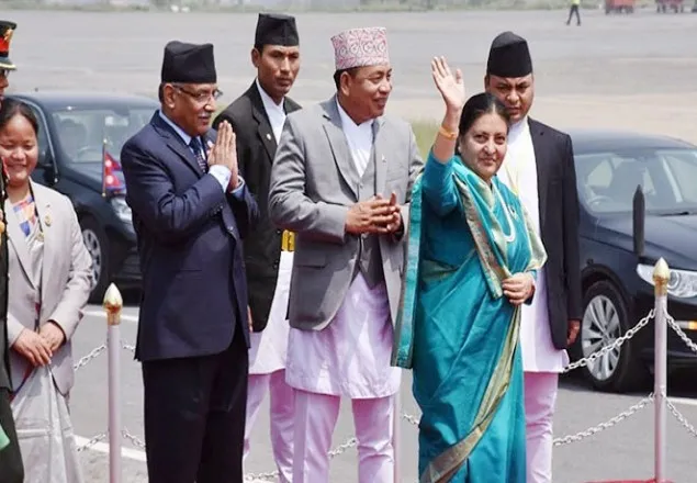 নেপালের প্রেসিডেন্ট বিদ্যা দেবী ঢাকায়