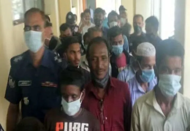 হিন্দু বাড়িতে হামলা: স্বাধীন মেম্বর ৫ দিনের রিমান্ডে