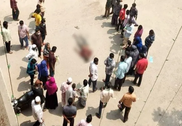 আদালতের ছাদ থেকে লাফিয়ে পড়ে যুবকের আত্মহত্যা