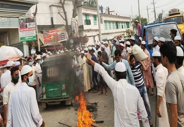 ব্রাহ্মণবাড়িয়ায় মোদিবিরোধী সংঘর্ষ: ৩ মামলায় সাড়ে ৬ হাজার আসামি