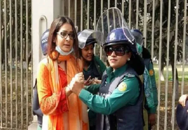 বিএনপি নেত্রী নিপুণ রায় রিমান্ডে