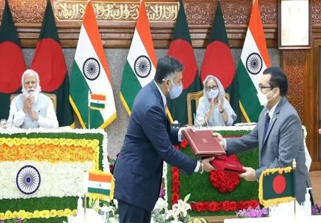 বাংলাদেশ-ভারত দুর্যোগ ব্যবস্থাপনা সমঝোতা স্মারক সই