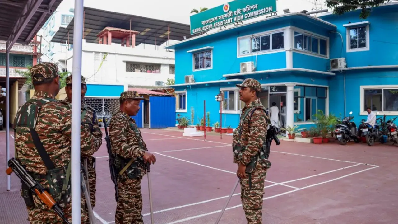 আগরতলায় আবারও চালু হলো বাংলাদেশ সহ-হাইকমিশনার