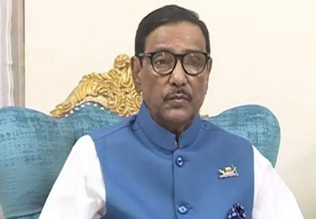 আপাদমস্তক অগণতান্ত্রিক মূল্যবোধ চর্চা করে বিএনপি: ওবায়দুল কাদের