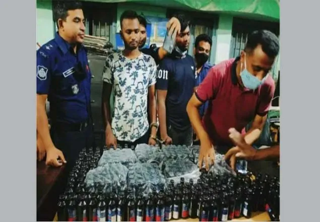 গোবিন্দগঞ্জে ৩১৬ বোতল ফেনসিডিলসহ আটক ২