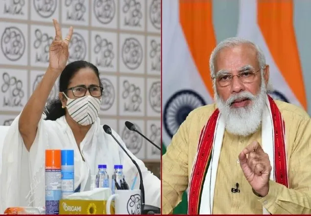 পশ্চিমবঙ্গে তৃণমূল ৯১, বিজেপি ৮৫ আসনে এগিয়ে