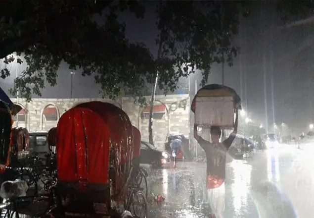 সন্ধ্যায় কালবৈশাখীর পূর্বাভাস