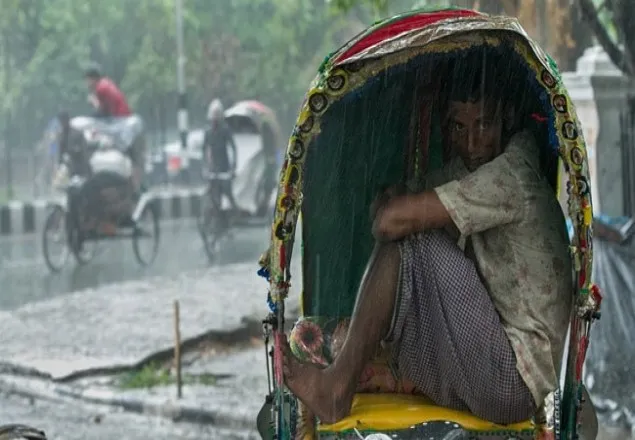 সারাদেশে বৃষ্টি বা বজ্রসহ বৃষ্টির পূর্বাভাস