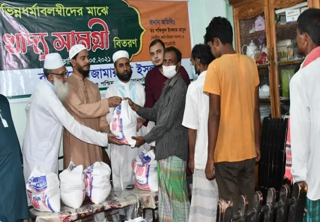 ধর্ম-বর্ণ নির্বিশেষে সকল মানুষের জন্য জামায়াতের সহযোগিতা অব্যাহত থাকবে : ড. মাসুদ