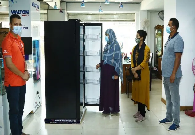 ঈদে ওয়ালটন ফ্রিজ বিক্রির ধূম