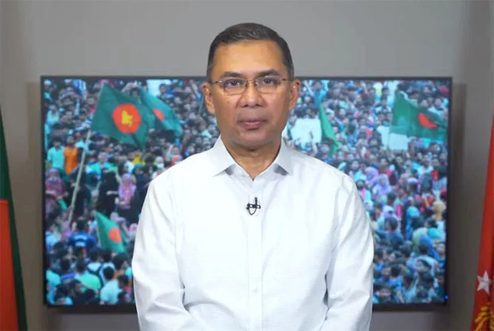 ফ্যাসিবাদের পতনে গণতন্ত্রের পথচলা নিশ্চিত করার সুযোগ এসেছে : তারেক রহমান