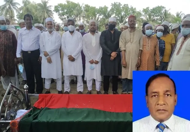 নড়াইল-২ আসনের সাবেক সাংসদ আব্দুল কাদেরের জানাজায় মানুষের ঢল