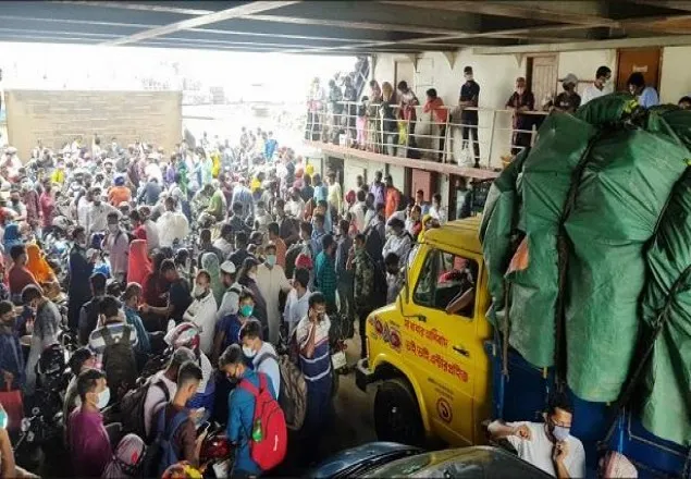 সাত দিনে ঢাকায় এসেছে ৬২ লাখ মানুষ