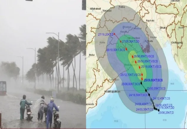 ভারতের উড়িষ্যার দিকে যাচ্ছে ‘ইয়াস’, আঁচ পড়বে বাংলাদেশেও