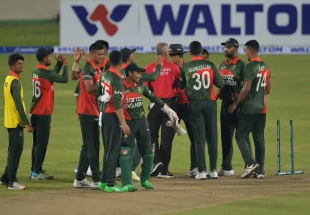 শ্রীলঙ্কার বিপক্ষে সিরিজ জয়ের স্বাদ পেলো বাংলাদেশ