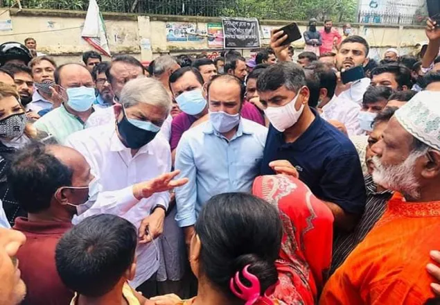 ক্ষতিগ্রস্ত বস্তিবাসীদের পর্যাপ্ত ক্ষতিপূরণ দিতে হবে: ফখরুল