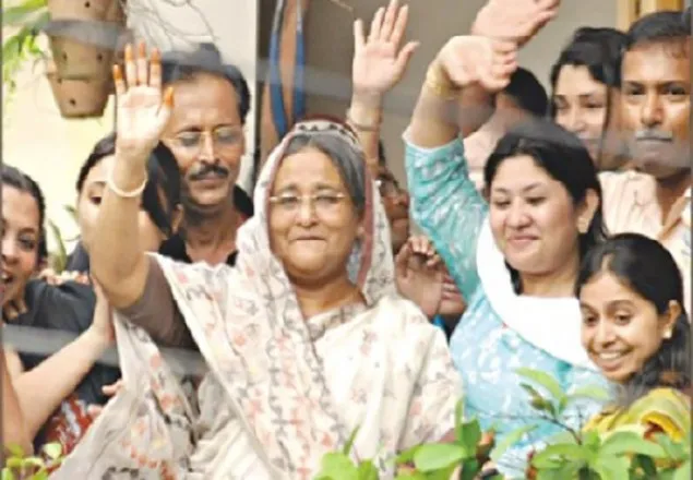 শেখ হাসিনার কারামুক্তি দিবস আজ
