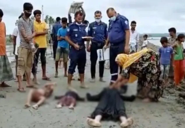নাফনদী থেকে শিশুসহ ৩ রোহিঙ্গার লাশ উদ্ধার
