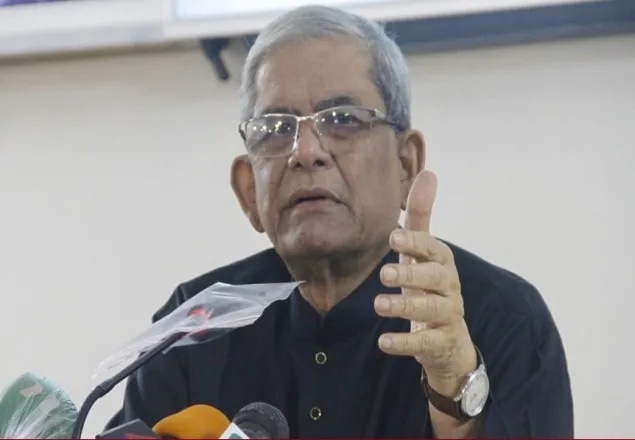 জনগণের উত্তাল আন্দোলনে তারা ভেসে যাবে: মির্জা ফখরুল