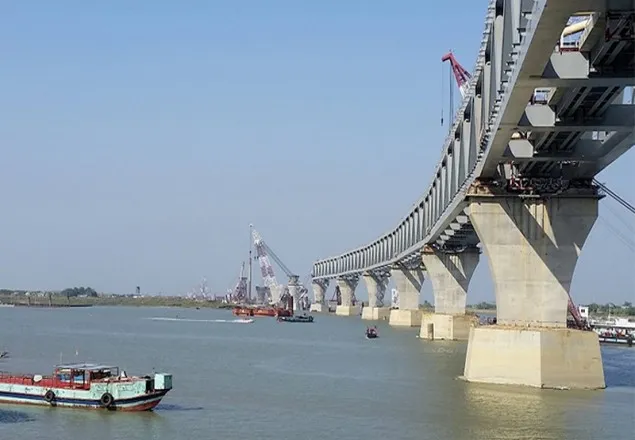 নদীতে পড়ে নিখোঁজ পদ্মা সেতু প্রকল্পের চীনা প্রকৌশলী