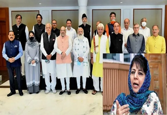 কাশ্মীর রাজ্যের মর্যাদা না ফেরানোর আগে ভোট নয়: মেহবুবা মুফতি