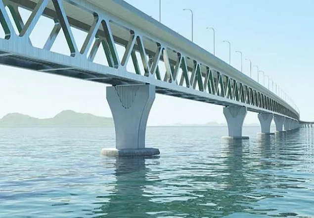 পদ্মা সেতুতে গ্যাস পাইপ স্থাপনের কাজ শুরু : গ্যাস যাবে দক্ষিণাঞ্চলে