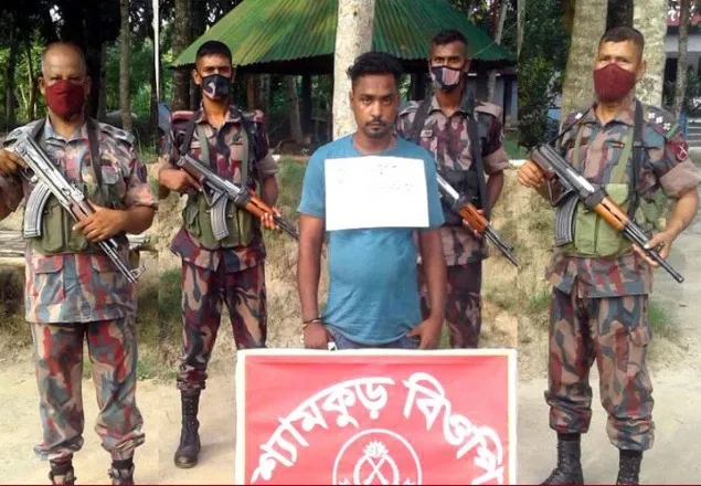 মহেশপুর সীমান্তে অনুপ্রবেশকারী ভারতীয় নাগরিক আটক