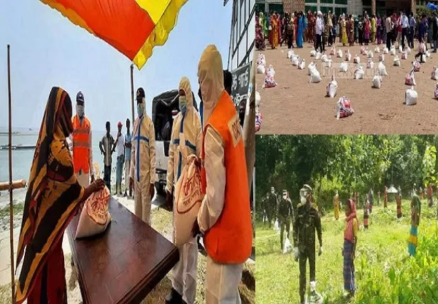 সেনাবাহিনীর সহায়তায় ১১ হাজার পরিবারকে ত্রাণ দিল বিদ্যানন্দ