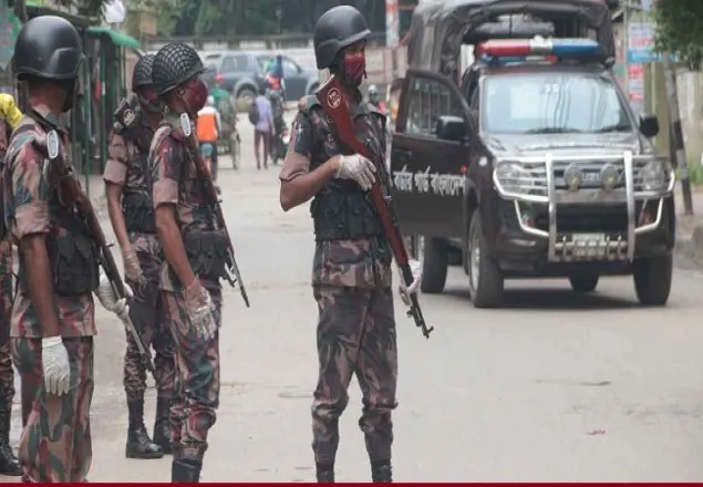লকডাউন কার্যকরে ২০০ প্লাটুন বিজিবি মোতায়েন