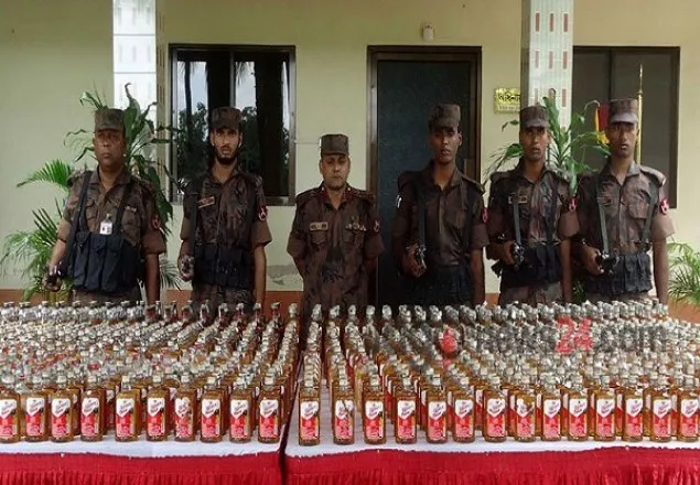 জুনে অভিযান চালিয়ে ৬২ কোটি টাকার মাদক-চোরাচালান জব্দ : বিজিবি