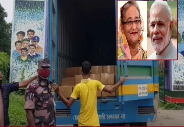 নরেন্দ্র মোদিকে ৬৫ মণ আম উপহার দিলেন প্রধানমন্ত্রী