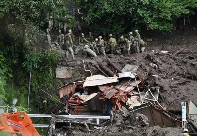 জাপানে ভূমিধসে নিখোঁজ শতাধিক