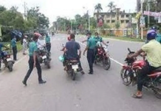 ঢাকায় লকডাউনের ষষ্ঠ দিনে গ্রেফতার ৪৬৭