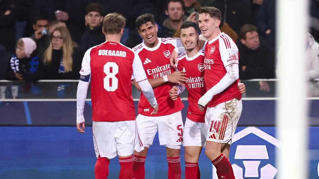 আর্সেনালের ছয়ে ছয়, পিএসজির হোঁচট