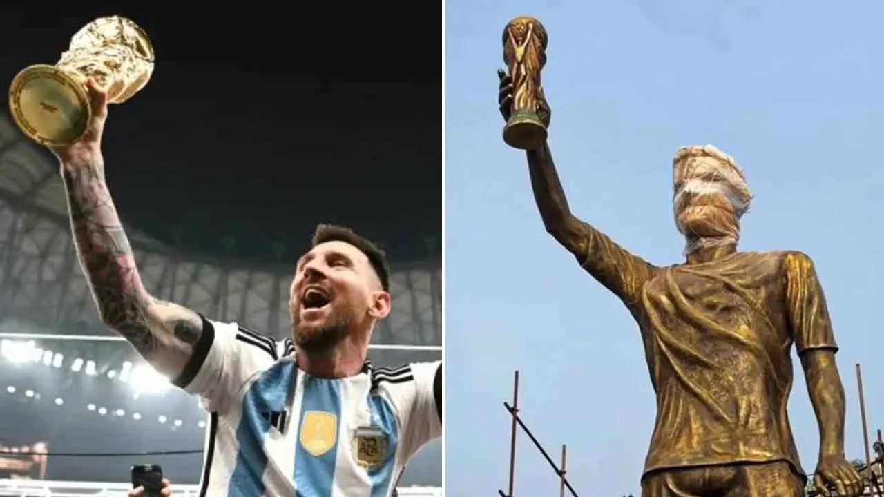 ফুটবল ইতিহাসে সর্বোচ্চ উচ্চতার ভাস্কর্য হচ্ছে মেসির