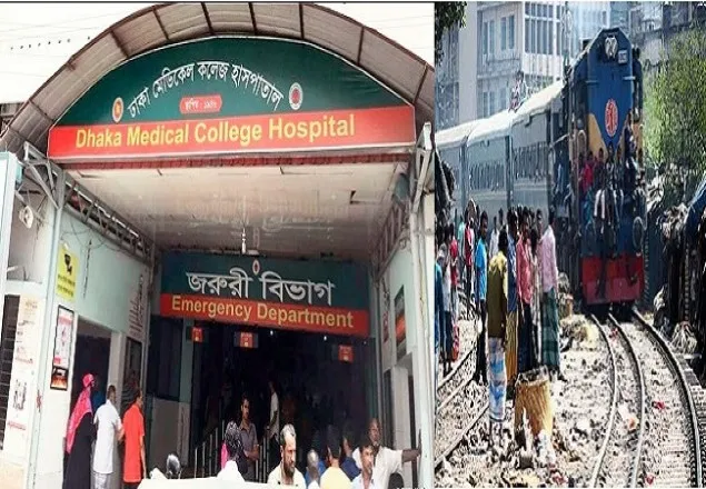 রাজধানীতে ট্রেনের ধাক্কায় দিনমজুর নিহত