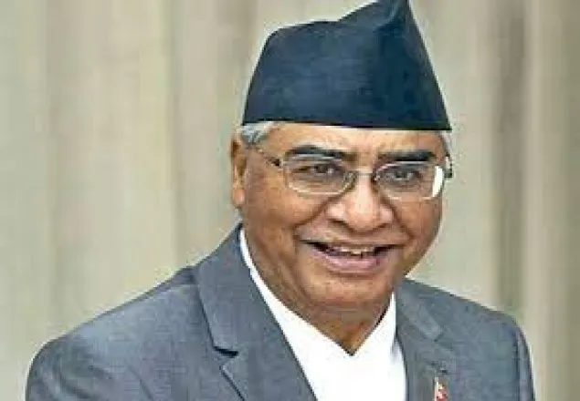 নেপালের নতুন প্রধানমন্ত্রী শের বাহাদুর দেউবা