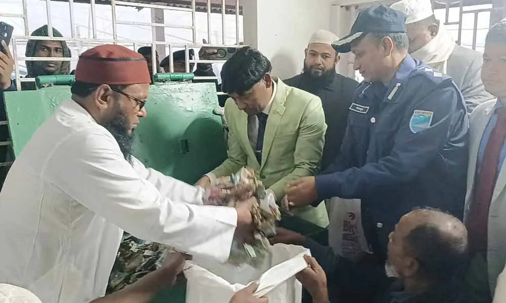 পাগলা মসজিদে এবার মিলল ৩৫ বস্তা টাকা