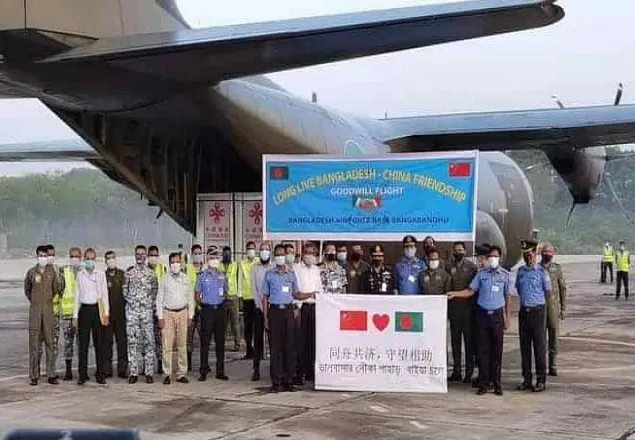 বাংলাদেশকে আরও ১০ লাখ ডোজ ভ্যাকসিন উপহার দিচ্ছে চীন