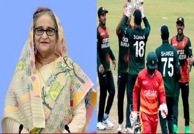 বাংলাদেশের বিশাল জয়ে প্রধানমন্ত্রীর অভিনন্দন