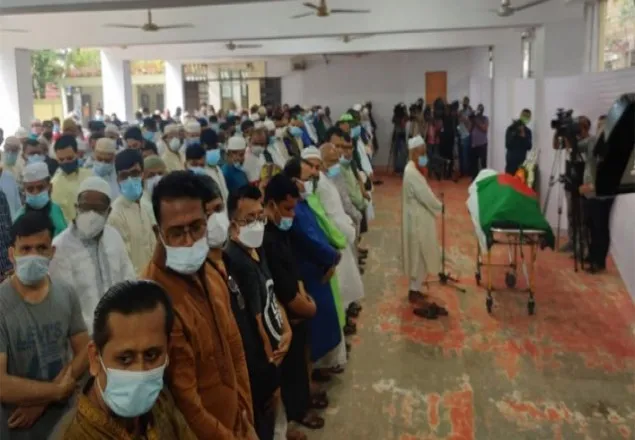 ফকির আলমগীরের জানাজা সম্পন্ন