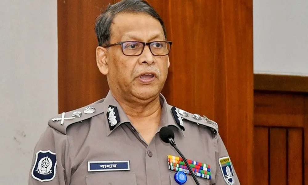 স্বরাষ্ট্র মন্ত্রণালয়ে পদত্যাগপত্র পাঠিয়েছেন আইজিপি