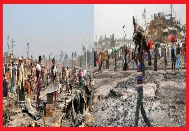 ভারতে রোহিঙ্গা ক্যাম্প উচ্ছেদ করা হলো