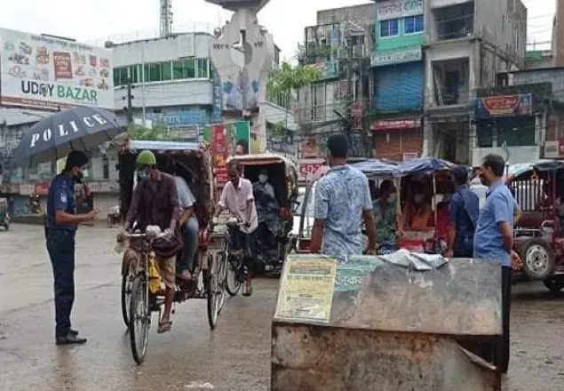 ময়মনসিংহে কঠোর লকডাউনের চারদিনে ১৪৮৪ মামলা