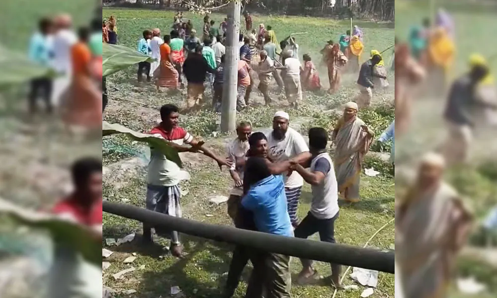 রংপুরে রাস্তা দখল ঘিরে রক্তক্ষয়ী সংঘর্ষ, আহত ২০