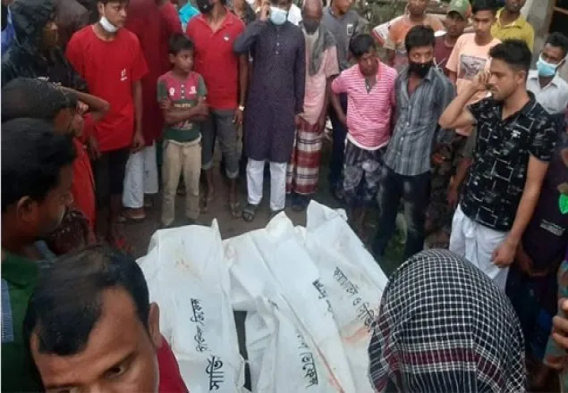গাইবান্ধায় কাভার্ডভ্যানের ধাক্কায় ৪ যাত্রী নিহত