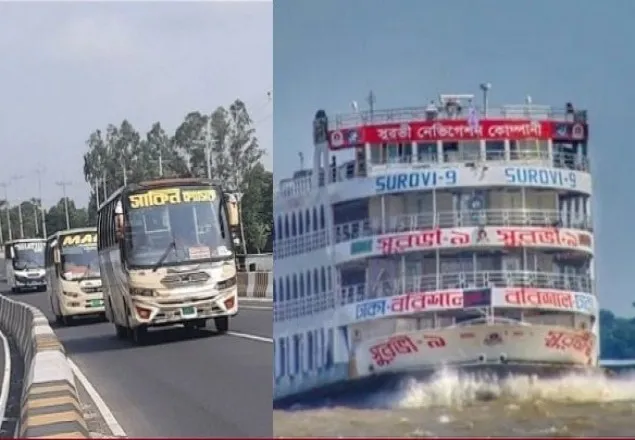 শ্রমিকদের ফেরাতে রোববার বাস-লঞ্চ চলবে